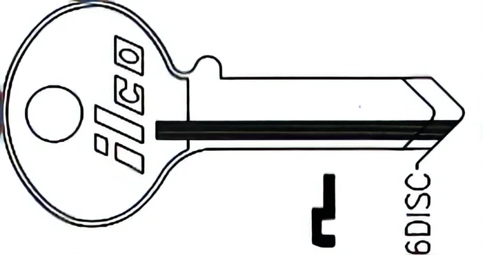CCL Key Blank 8687C-CR – Ilco Unican Corporation