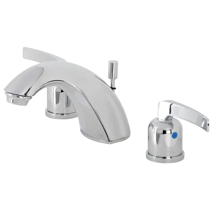 Centurion Widespread Bathroom Faucet with Pop-Up Drain – Polished Chrome