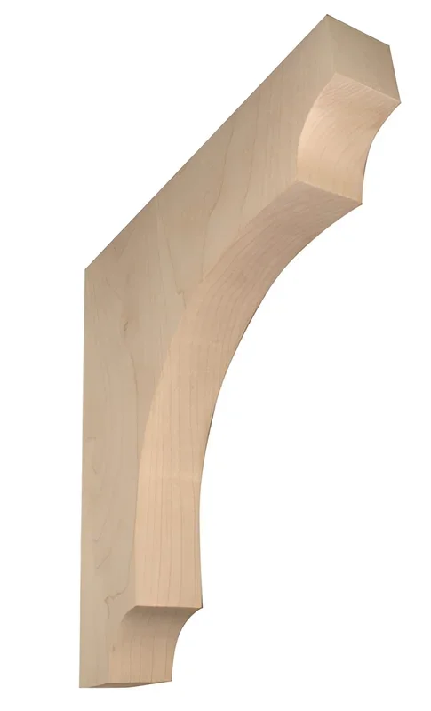 CHERRY Corbel 8.5×8.5×1.25 2-Keyhole – GLACIAL WOOD PRODUCTS