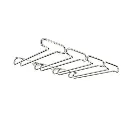 Chrome Under Cab Quad Stemware Holder, 17 X 11 X 1-1/2 in
