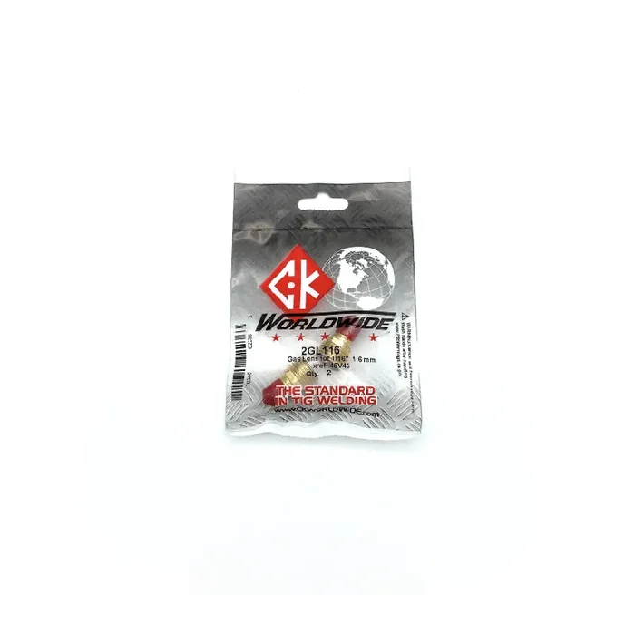 CK Gas Lens Collet Bodies for 9/20 Style Torches 2 Pack