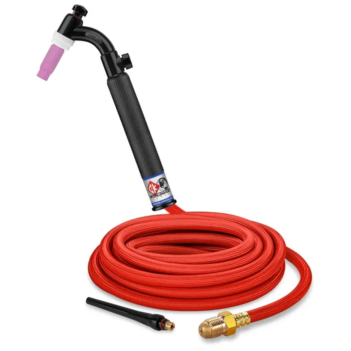 CK Worldwide CK26 Flex Head TIG Torch With Gas Valve