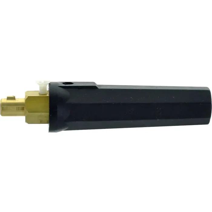 CK Worldwide Dinse Connector – (Gas Through) (SL2-25M) SafeLoc Male Dinse 25M (3/8″)