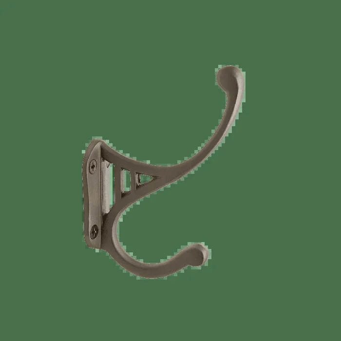 Classic Coat Hook in Satin Nickel – Nostalgic Vintage Door Cabinet Hardware