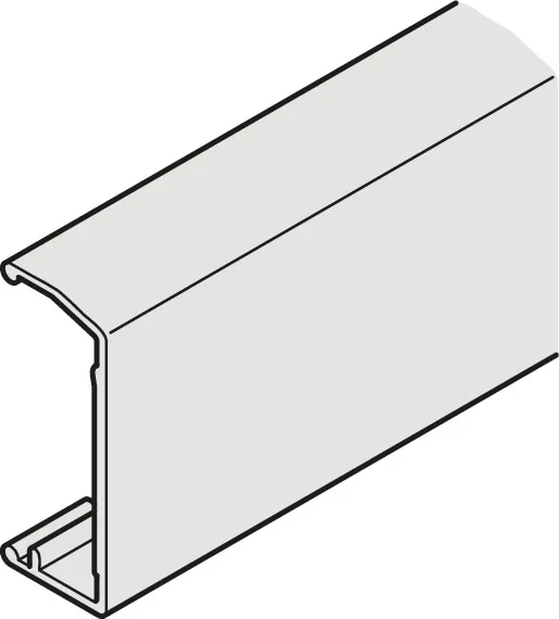 Clip-on Panel for Running Track – 33 mm Height by Hafele