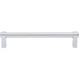 Coddington Collection Lawrence Pull 6-5/16″ (160mm) Center to Center, 6-15/16″ Length, Polished Chrome Cabinet Hardware Pull / Handle