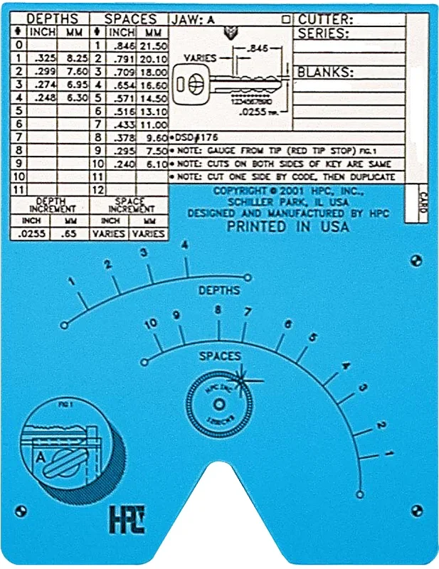 Code Card Corbin System 70 – HPC Inc