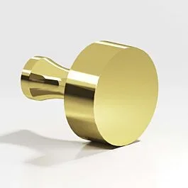 Colonial Bronze 110 Series 1″ (25.4mm) Diameter, Kitchen Cabinet Drawer Knob in Unlacquered Polished Brass