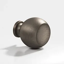Colonial Bronze 182 Series 1″ (25.4mm) Diameter, Distressed Pewter Kitchen Cabinet Drawer Knob