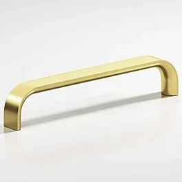 Colonial Bronze 236 Series 6″ (152mm) Hole Centers, 6-1/2″ Length, Matte Satin Brass Cabinet Drawer Handle/ Pull