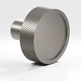 Colonial Bronze 591 Series 1-1/4″ (32mm) Diameter, Single Knurl Kitchen Cabinet Drawer Knob in Frost Nickel
