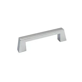 Colorado Collection Contemporary Style 3-3/4″ (96mm) Hole Center, Overall Length 4-5/8″, Polished Chrome Cabinet Hardware Pull / Handle