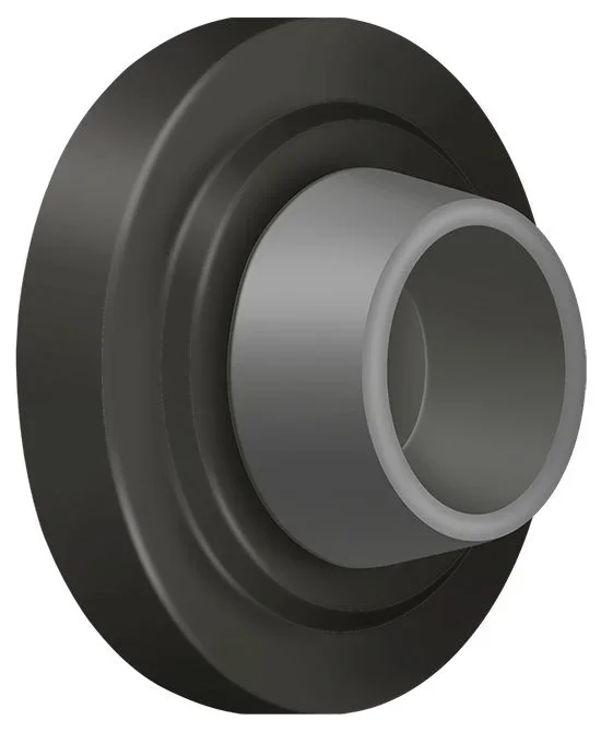Concave Flush Bumper 2-3/8″ Diam., Oil-rubbed Bronze – Deltana