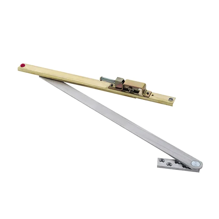 Concealed Overhead Stop-Only – Size 6 Adjustable Jamb Bracket – Grade 1 – UL Fire Rated – Satin Stainless Steel