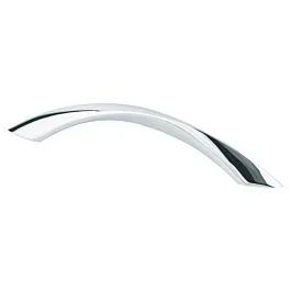Contemporary Advantage Five 5-1/16″ (128mm) Center to Center, 6-9/16″ (166.5mm) Overall Length Polished Chrome Twisted Arch Pull