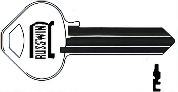 Corbin Russwin N3 Keyway 5 Pin Key Blanks – Nickel Silver, Ilco 1011K3 Original