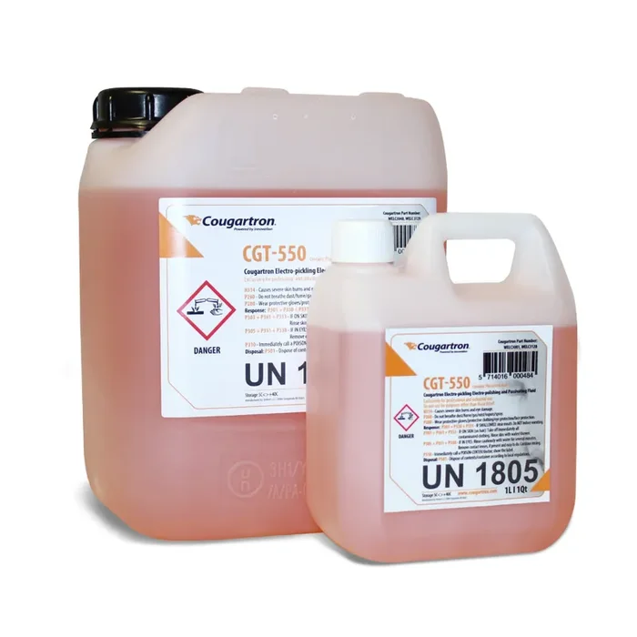 Cougartron CGT-550 Electrochemical Weld Cleaning and Polishing Solution
