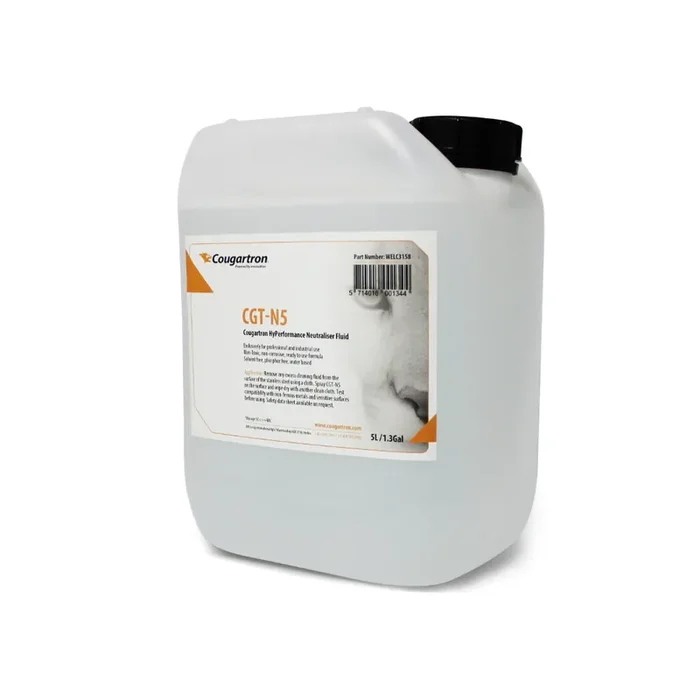 Cougartron CGT-N5 High Performance Weld Cleaning and Polishing Neutralizing Fluid