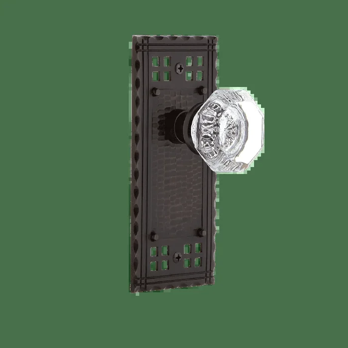 Craftsman Long Plate with Waldorf Knob – Timeless Bronze