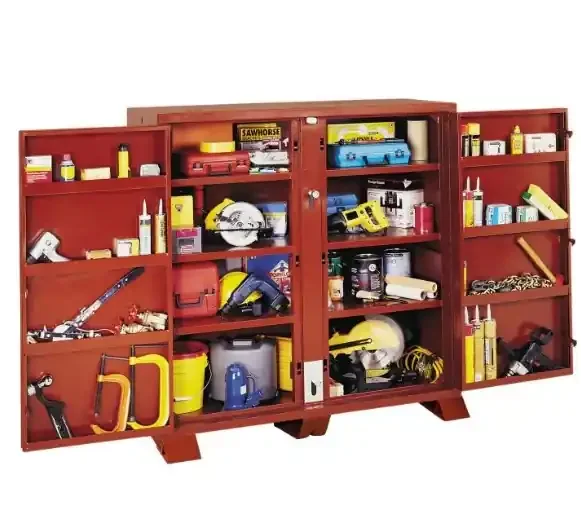 CRESCENT JOBOX UTILITY CABINET 60-3/4 X 60 X 32 4 DOOR