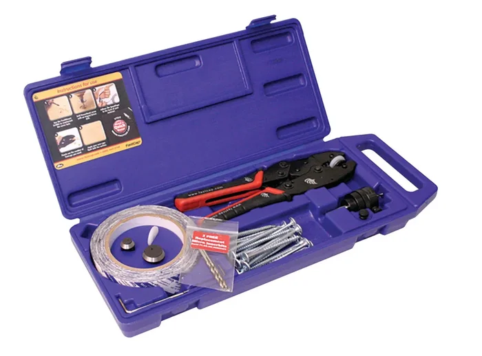 Custom Color Hole Punch Kit for Capfix Creation by Hafele