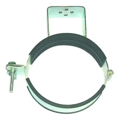 Cylinder Holder, 12 Gauge Steel, 13 in Dia, Silver/Black
