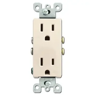 Decora Electrical Receptacle 15A – Light Almond