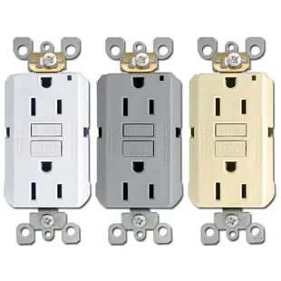 Decora GFCI Outlets 15A Leviton Self-Testing GFNT1