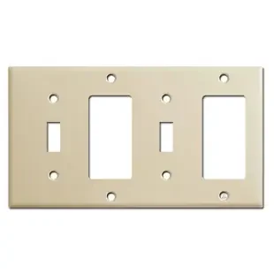 Decora Toggle Decora Toggle Wall Plate – Ivory