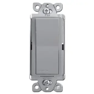 Decorator 3-Way Rocker Light Switch – Gray