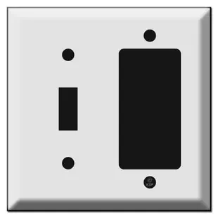 Deep Decora Toggle Wall Switch Plate Covers