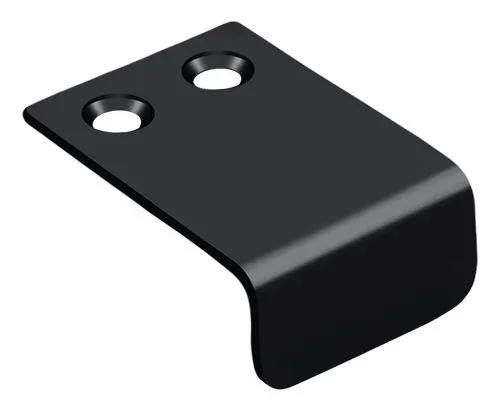 Deltana 1″ x 1-1/2″ Black Paint Cabinet Mirror Pull
