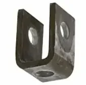 DENALI B3083-1″ WELDED BEAM ATTACHMENT PLAIN WITHOUT BOLT & NUT
