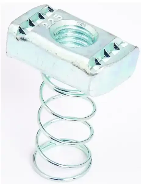 DENALI CHANNEL NUT W/SPRING STAINLESS 7/16″