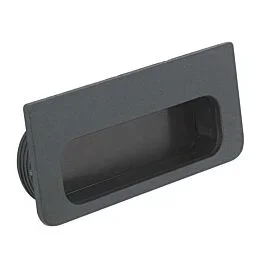 Denver West Style Overall Length 4-7/32″ Flat Black Cabinet Hardware Pull / Handle