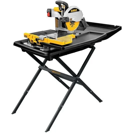 DEWALT 10″ Wet Tile Saw w/ Stand
