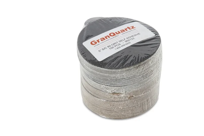 Diarex PSA Silicon Carbide Sanding Discs 5″ 80 Grit Self Adhesive