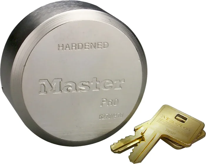 Die Cast Hockey Puck Lock Keyed Alike – Master Lock