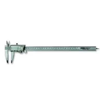 Digital/Fraction Electronic Caliper, 0-12 in, Stainless Steel