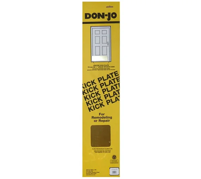 Don Jo Kick Plate 8 x 32 – Durable Door Protection