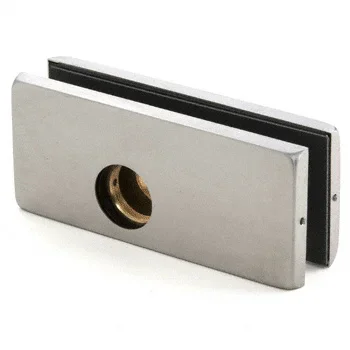 Dormakaba Brushed Stainless AR2034 Series Patch Lock for 3/4″ Glass
