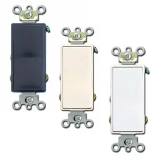 Double Throw Center Off Momentary Decora Switch Leviton 5657-2