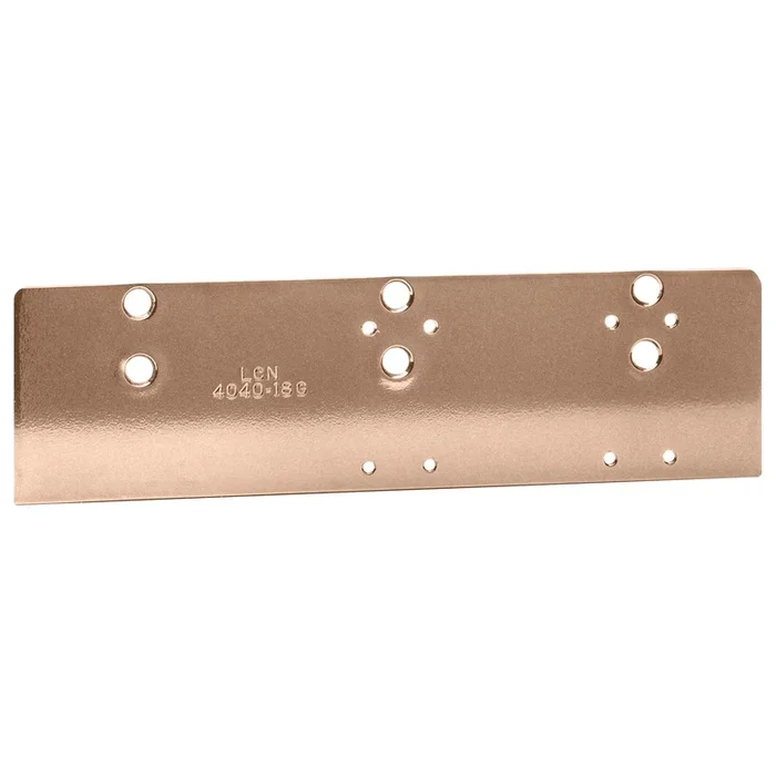 Drop Plate, Top Jamb LTBRZ by LCN – Door Closer Mounting Plate
