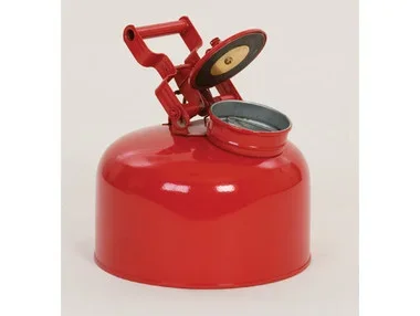 Eagle Disposal Can Safety Can – Galvanized Steel – 2.5 Gallon – Flame Arrester – Red – 1423