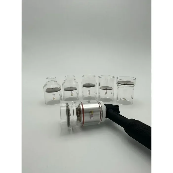 EDGE Large Diameter Pyrex Cup Kit 10 – 21 With Laminar Flow Gas Diffuser
