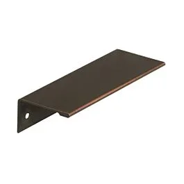 Edge Pull 3-3/4 in (96 mm) Center-to-Center Oil-Rubbed Bronze Cabinet Pull