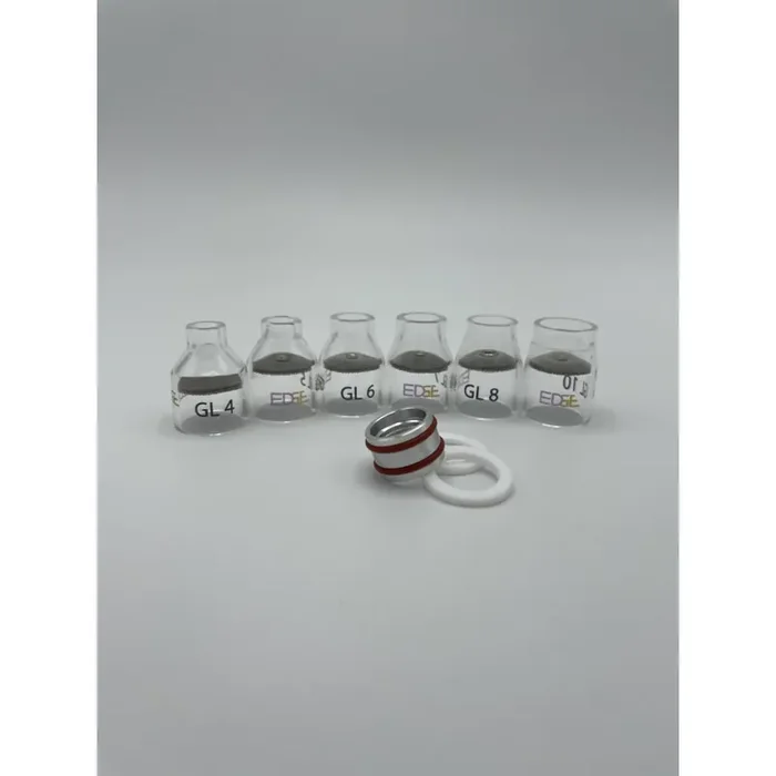 EDGE Pyrex Cup Kit 4 – 10 With Laminar Flow Gas Diffuser