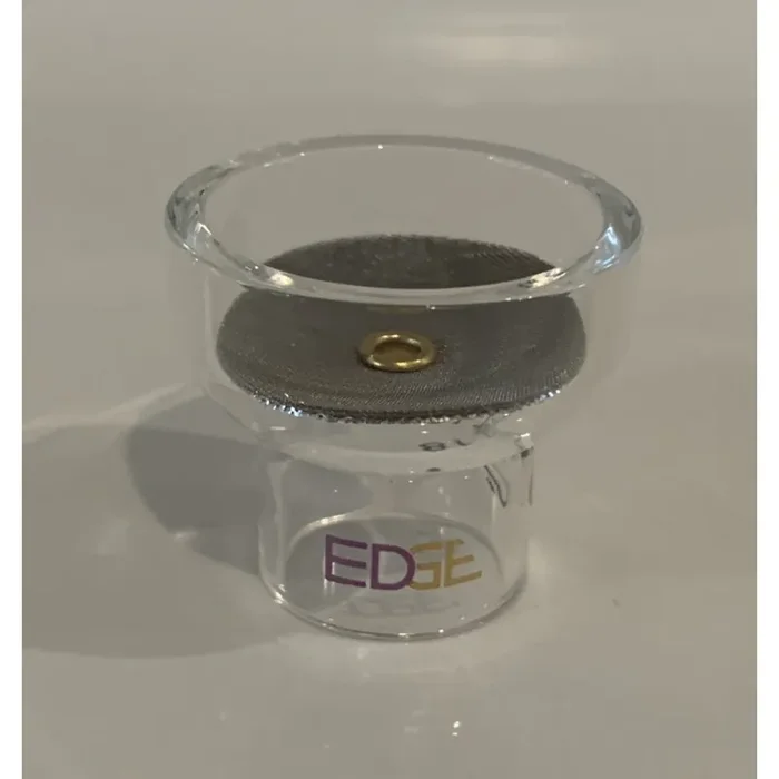 EDGE Shorty Series 18 Pyrex Tig Cup with EDGE Diffuser Screen