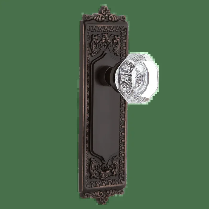 Egg Dart Long Plate with Waldorf Knob – Timeless Bronze