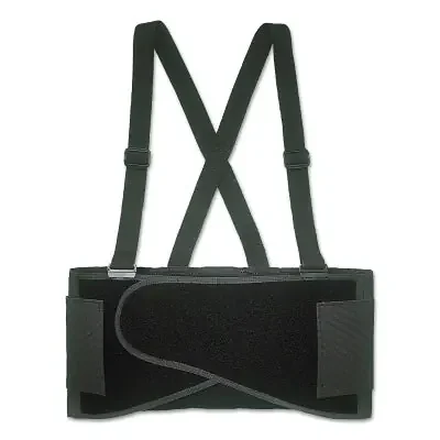 Elastic Back Support Belt, Medium, Black